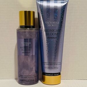 Victoria’s Secret NEW Midnight Bloom Shimmer Fragrance Lotion & Mist